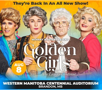 Golden Grils Brandon WMCA show banner