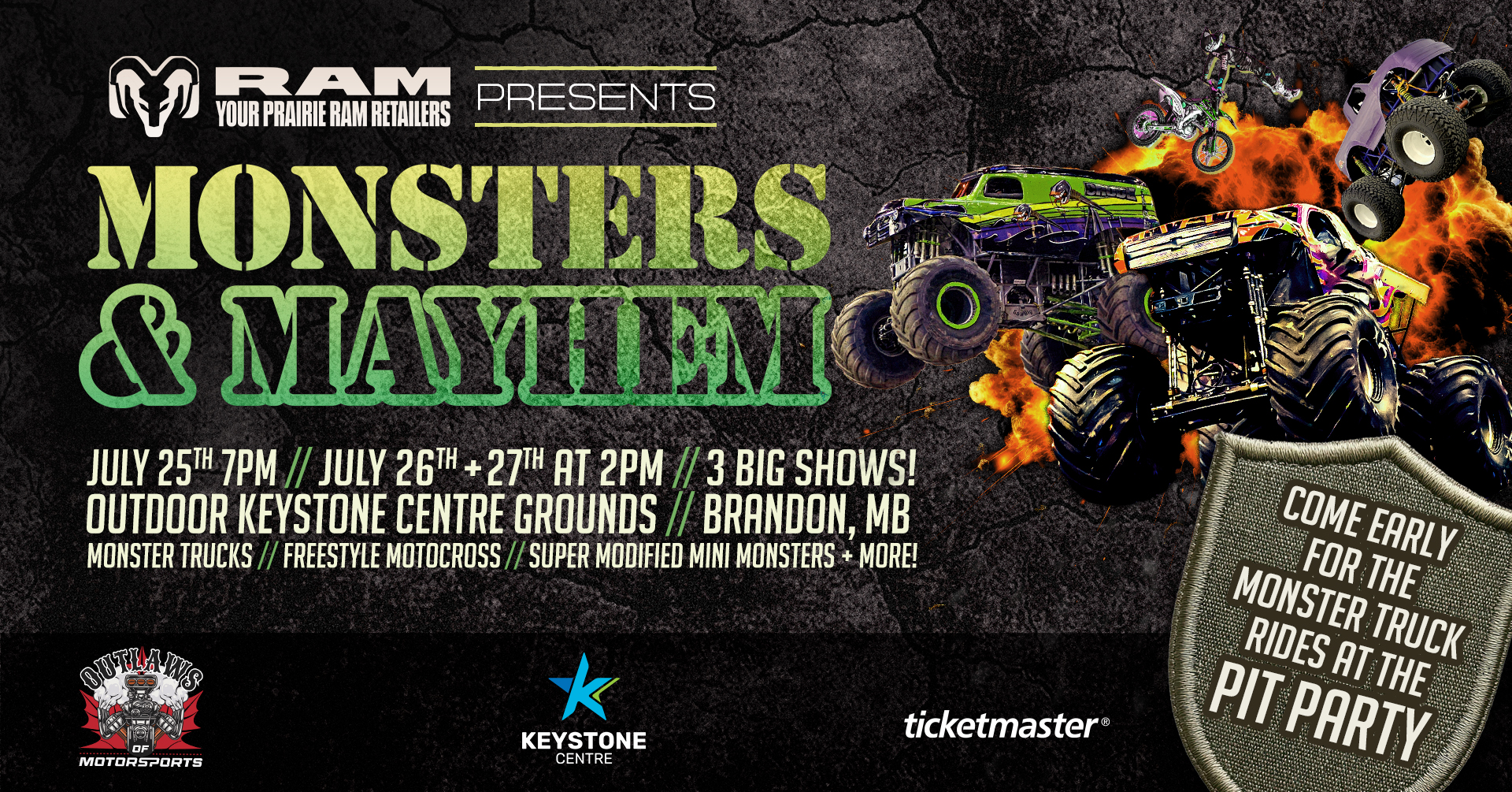 Brandon Monsters and Mayhem