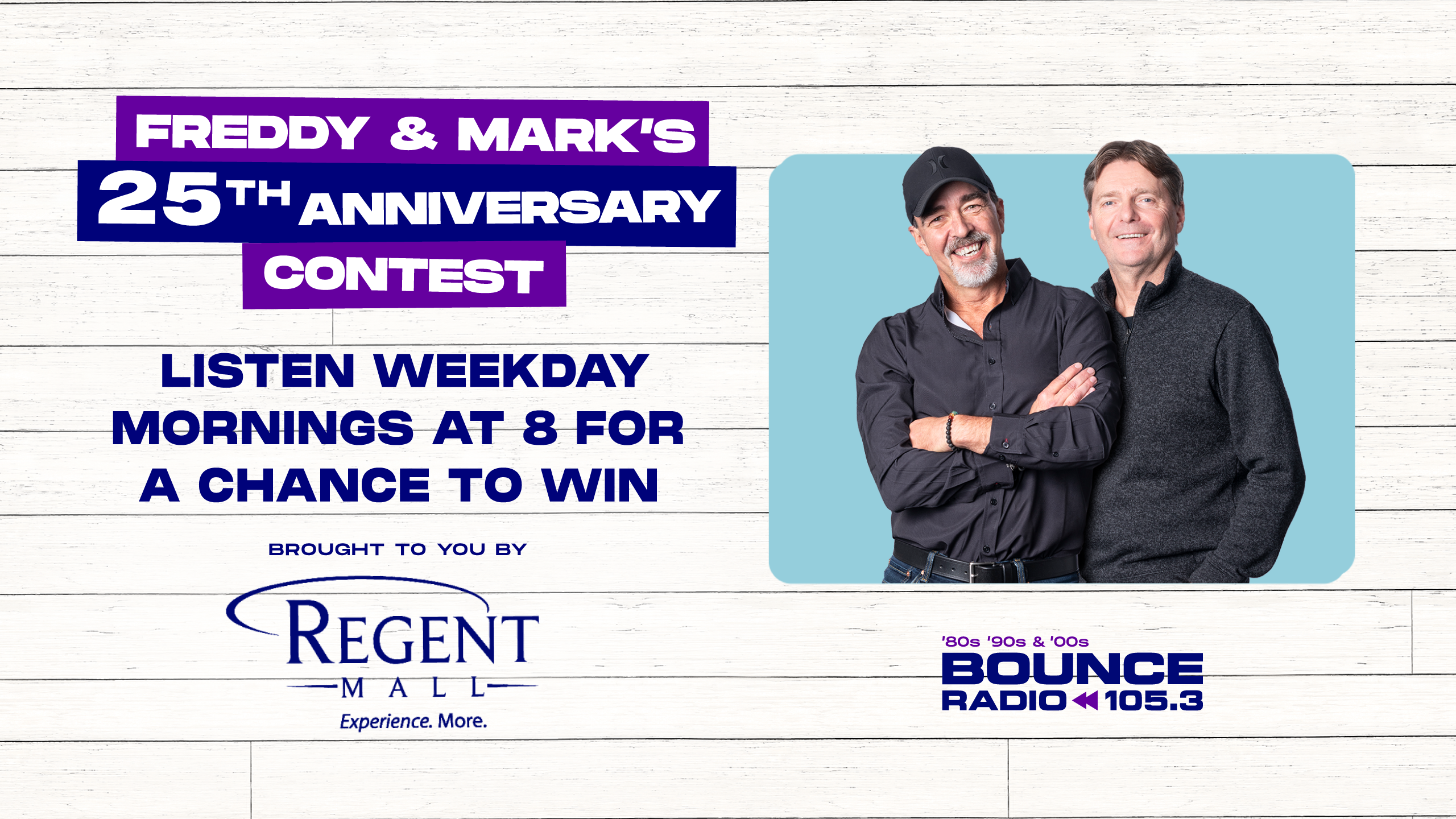 Freddy & Mark's 25th Anniversary Contest