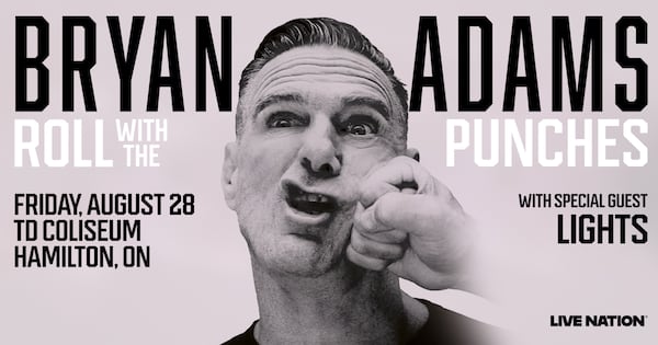 Bryan Adams Roll with the Punches Tour