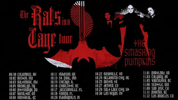 The Smashing Pumpkins Announce ‘The Rats in a Cage Tour’ For Fall